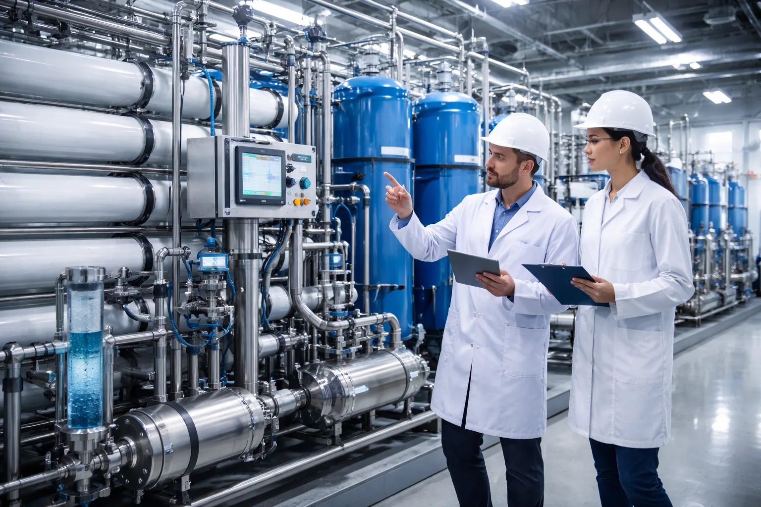 Yüksek Teknoloji Üretim Tesisi ve Modern Fabrika Hattı