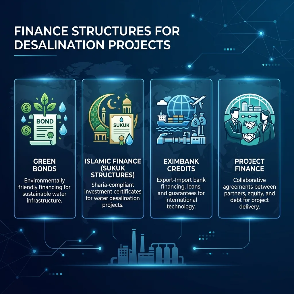 Desalinasyon Projelerinde Finansman Modelleri: İslami Finans, Yeşil Tahviller ve Eximbank Kredileri
